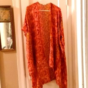 Breezy Lane multi-color ladies kimono